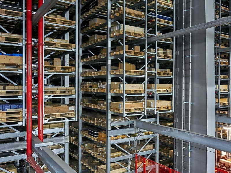 What are some key safety features and protocols implemented in ASRS to ensure smooth and secure operation?